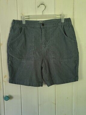 Line Of Trade Corduroy Chore Green Gray Shorts